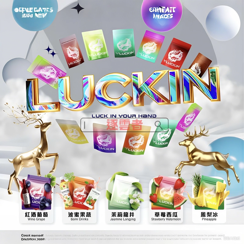 LUCKIN一代七彩發光煙彈-2.0ML×3顆裝 – 極致口感與絢麗設計 電子煙蝦皮購物推薦 - Image 2