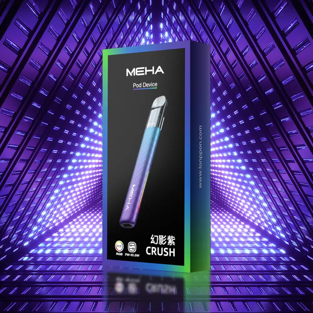 魅嗨Meha Crush 系列五代主機 – 三檔調節 氛圍燈智能電子煙 - Image 8